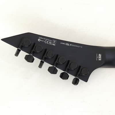 ESP LTD MH-1000B Baritone Guitar Black Satin B-Stock 2215 image 7