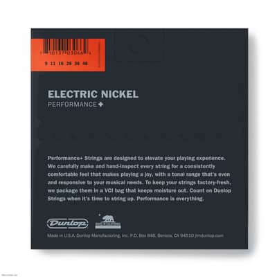 DUNLOP DEN0946 9-46 Electric Guitar Strings image 5