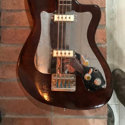 Framus Strato Deluxe 1960's Vintage German Electric Bass Guitar Schaller Pickups Original Case image 8