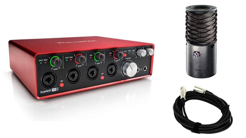 Focusrite Scarlett 18i8 2nd Gen w/ Aston Origin & Cable image 1