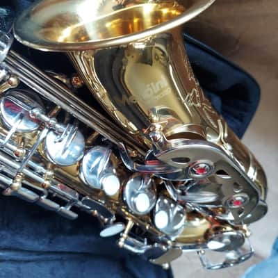 Cecilio Mendini HMAS-LN alto saxophone Brass image 19