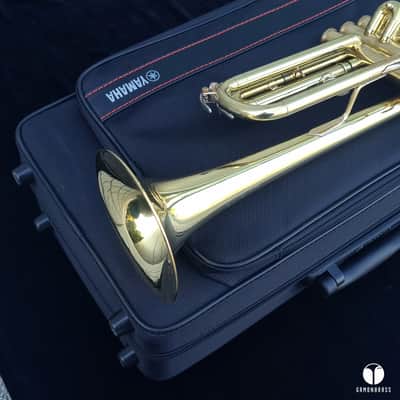 Yamaha Custom YTR 8310Z Bobby Shew Jazz trumpet case mouthpiece gamonbrass image 4