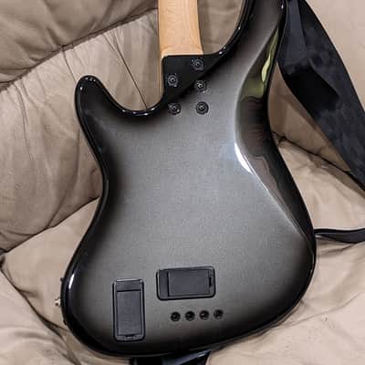 Kiesel Custom JB-4 Jazz Bass - Silverburst w/ Hipshot D-Tuner and Active Pre-Amp image 10