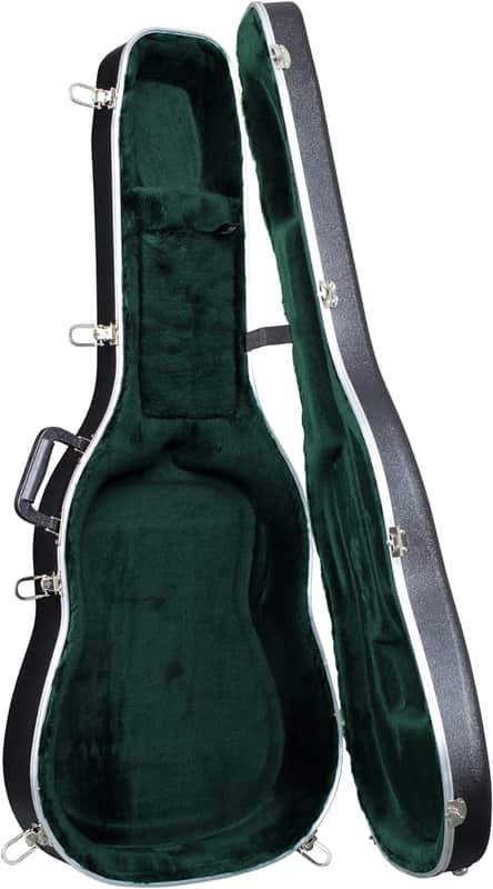 Martin 600 Series 12C640 Molded Dreadnought Hardshell Case w/ Green Interior image 1