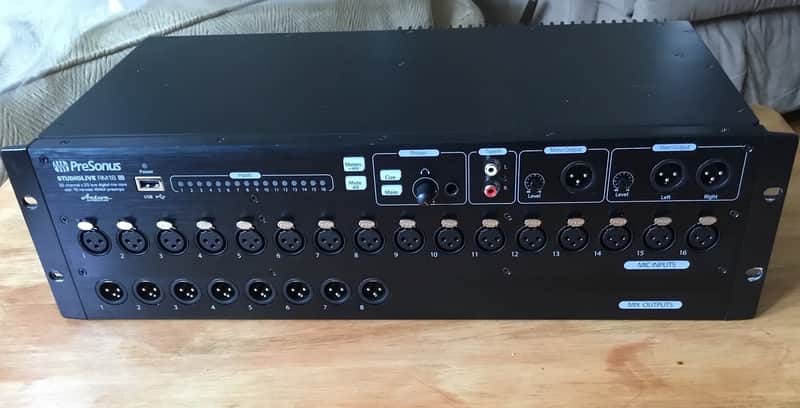 PreSonus StudioLive RM16AI Rackmount 16-Channel Digital Mixer image 1