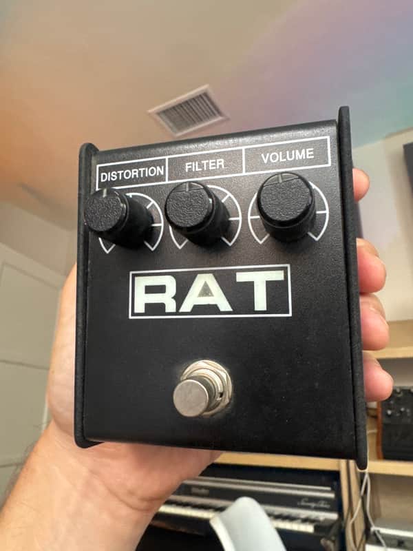 ProCo RAT 2 Distortion Pedal Black image 1