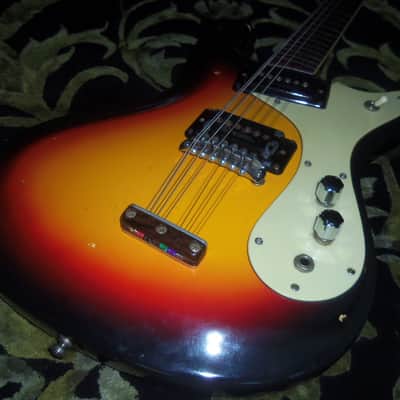 Mosrite Ventures XII 12 String Electric 1966 Sunburst image 1
