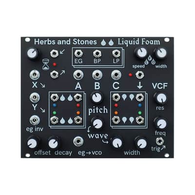 Herbs & Stones Liquid Foam Eurorack Synth & Sequencer Module image 3