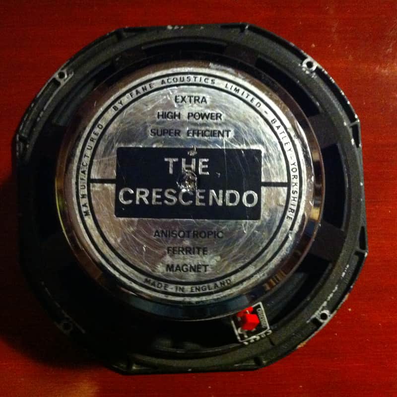 Fane Crescendo 12" Black / Silver image 1