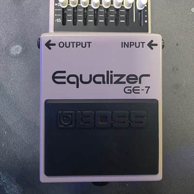 Boss GE-7 Equalizer (Black or Silver Label) 1997 - Present - Grey image 1