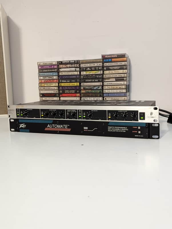 Vintage Rack Bundle: Behringer Ultrafex II EX3100 + Peavey Automate MIDI Programmable EQ image 1