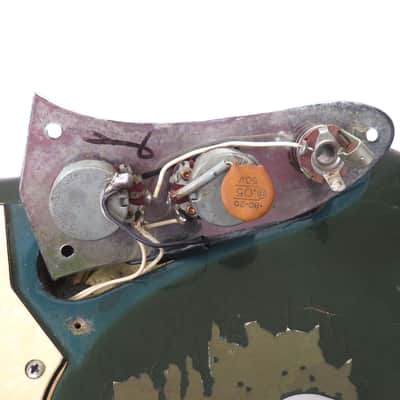 1970 Fender Mustang Bass - Competition Blue with Racing Stripe Road Warrior image 19