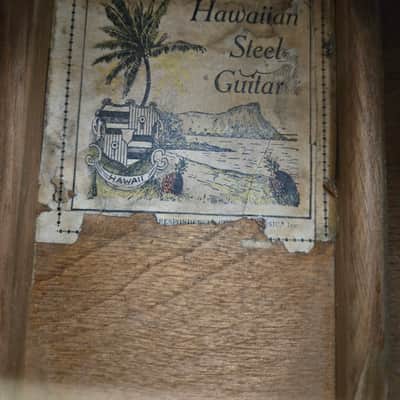 Slingerland Hawaiian Steel Guitar 1920s Vintage Acoustic Parlor Guitar image 1
