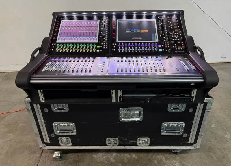 DiGiCo SD12 Package - DiGiCo SD12-96 w/ MM Opticalcon, 192k Stage Box & 400' + of Fiber image 1