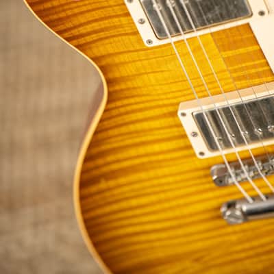 Gibson Custom Shop Historic Les Paul Standard VOS Reissue - Honey Burst SUPER-FLAMED TOP! image 4