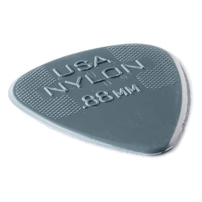Dunlop JD-44P.88 Nylon Standard Picks 12-Pack 0.88mm (Dark Grey) - Set of Picks image 5