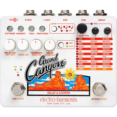Electro-Harmonix Grand Canyon Delay and Looper Pedal image 1