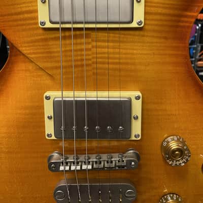 Dean Soltero Standard guitar in trans amber - Made in Korea image 7