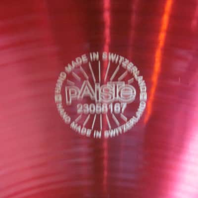 Paiste Color Sound 900 20" Ride Cymbal Red 1921620 image 8