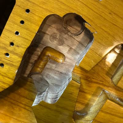 Marty Bell Stratocaster Body - 2-Tone Sunburst image 5