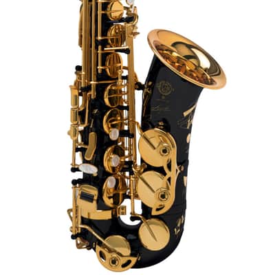 Selmer Paris 82 Signature Series Professional Alto Saxophone Black Lacquer image 2