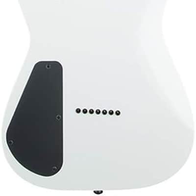 Jackson JS Series Dinky JS32-7 - Snow White with Amaranth Fingerboard image 2