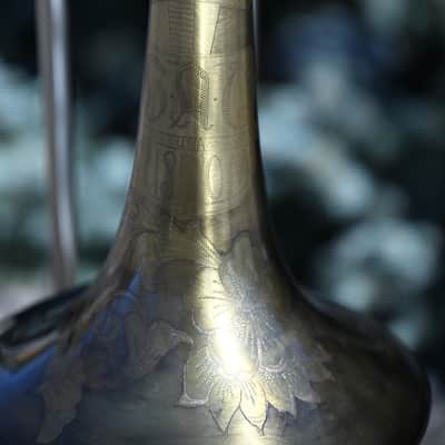 BAC Plaza Custom Trombone - Custom Engraving and Antique Lacquer image 9