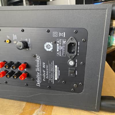 Definitive technology prosub 800 800 2014 Black image 1