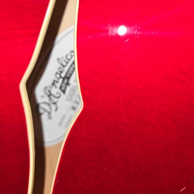 D'Angelico Excel EX-SS Semi-Hollow with Stairstep Tailpiece, Ebony Fretboard 2021 - Present - Trans Cherry image 4