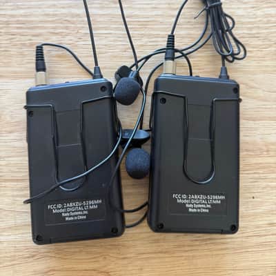 Nady DW22LT Dual Transmitter Digital Lavalier Microphone System image 4