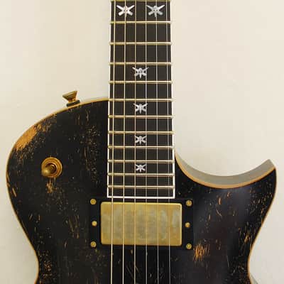 ESP Will Adler Warbird Custom Shop Distressed Black image 7