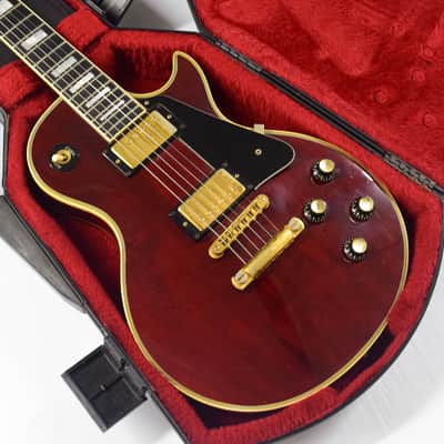 Gibson Les Paul Custom 1978 - Wine Red image 12