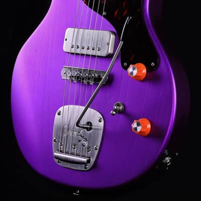 Deimel Guitar Works Doublestar RawTone Set-Neck - 2024 - Open Pore, Matt Purple Candy Metallic. NEW, (Authorized Dealer) image 20