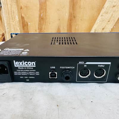 Lexicon MX300 2-channel Reverb/Delay Digital Effects Processor - Working - ONE image 8