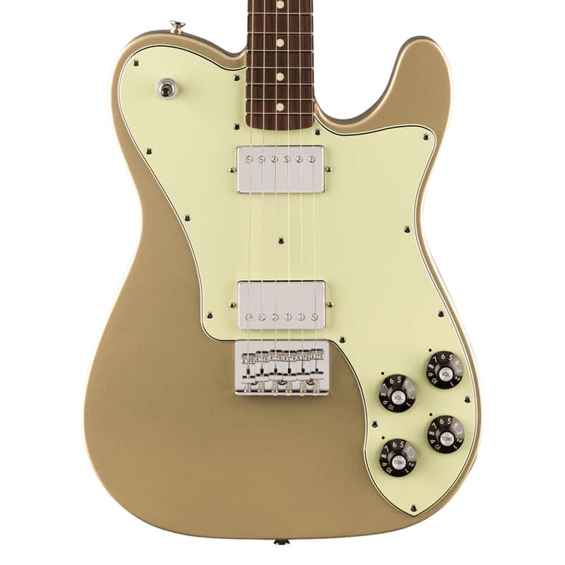 Fender Chris Shiflett Telecaster Deluxe - Shoreline Gold w/ Rosewood FB image 1