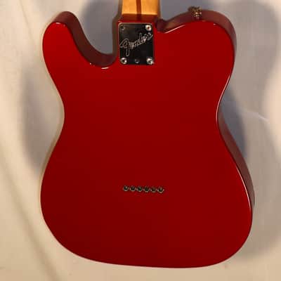 Fender American Standard Telecaster Red Finish Maple Fingerboard electric guitar used 1992 image 7