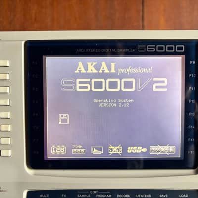 AKAI S6000 V2 MIDI STEREO DIGITAL SAMPLER ver 2.12 IB-S56 USB Interface Board image 5
