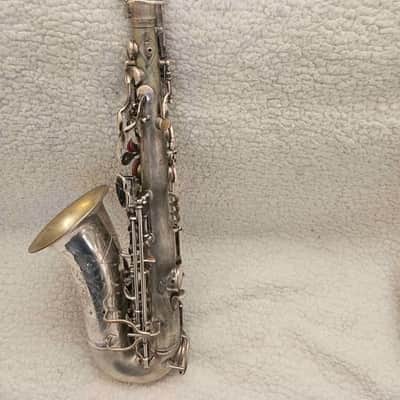 King Zephyr Alto Saxophone 1940 - Silver image 2