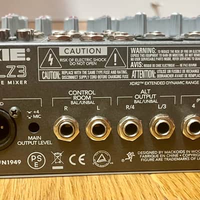 Mackie 1202-VLZ3 12-Channel Mixer FOR PARTS OR REPAIR ONLY image 3