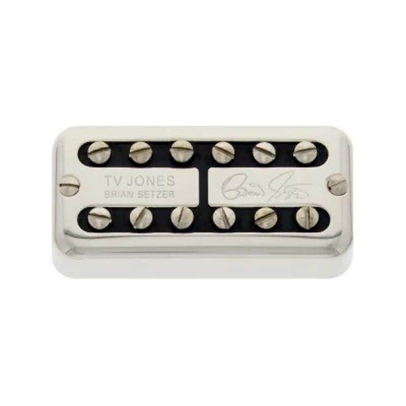 TV Jones Brian Setzer Signature Guitar Neck Pickup, Universal Mount, Nickel image 1