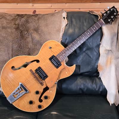 1997 The Heritage H-575 Figured Maple Hollow Body Electric Guitar with OHSC image 2