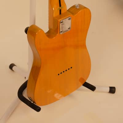 Rare Samick Mini Telecaster 1980S Natural finish image 9