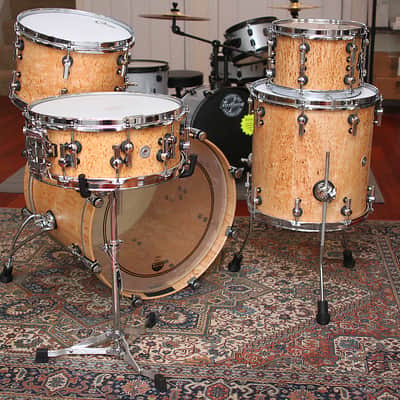 Sonor SQ2 Custom Medium Scandinavian Birch Drum Set Kit 20 10 12 14 & Snare image 5