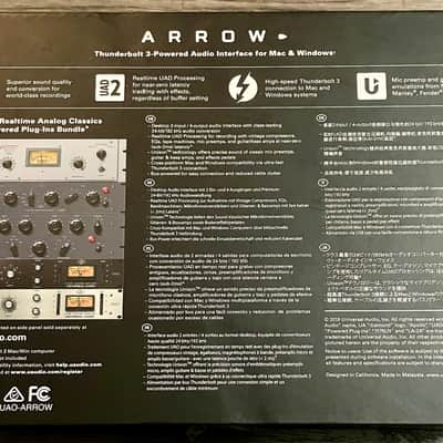 Universal Audio UAD Apollo Arrow 2x4 Thunderbolt 3 Interface with Solo DSP Processor image 2