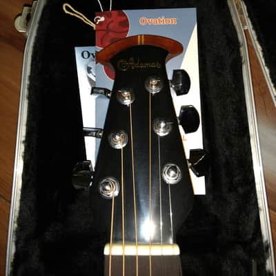 Ovation Adamas W681T 2004 Dark Red Carbon Fiber image 2