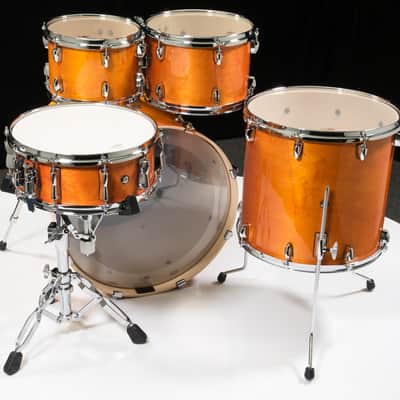 Yamaha Stage Custom Honey Amber 5pc Shell Pack 10/12/14/20/14SD image 3