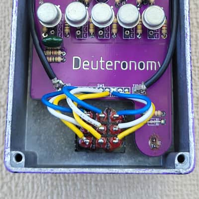 Handpainted Deuteronomy Sub-Octave Fuzz effects pedal image 7