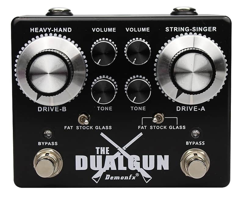 Demonfx Dual Gun 2 Channel Blues/Rock Overdrive Numerous set