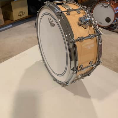 Tama LMP1455SMP 5.5x14" S.L.P. Series Classic Maple Snare Drum 2012 - Present - Natural image 2