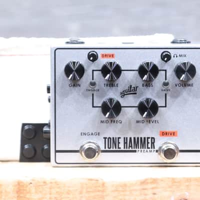 Aguilar Tone Hammer Preamp V2 Bass Preamp/DI Drive Circuit Effect Pedal w/Box image 7